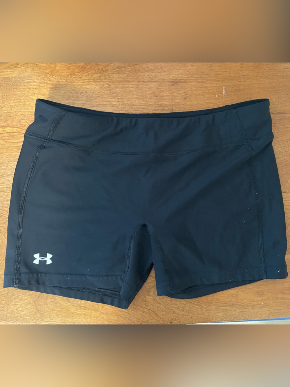 Under Armour Black Compression Shorts Spandex Medium